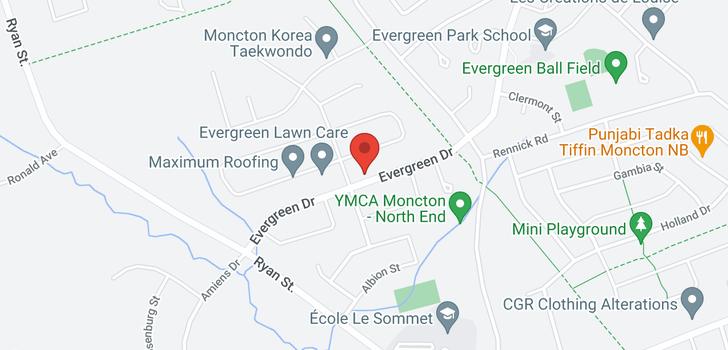 map of 502 Evergreen